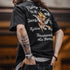 Retro Tiger Embroidered T-Shirt – Men’s 240g Bamboo Summer Tee